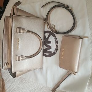 Michael Kors Selma bag and wallet